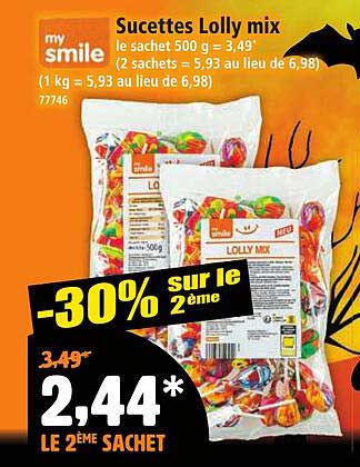 Sucettes Lolly mix