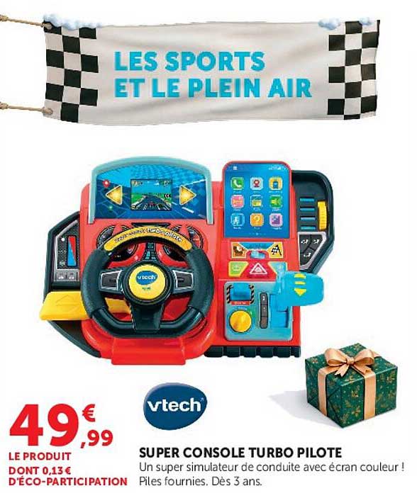 SUPER CONSOLE TURBO PILOTE