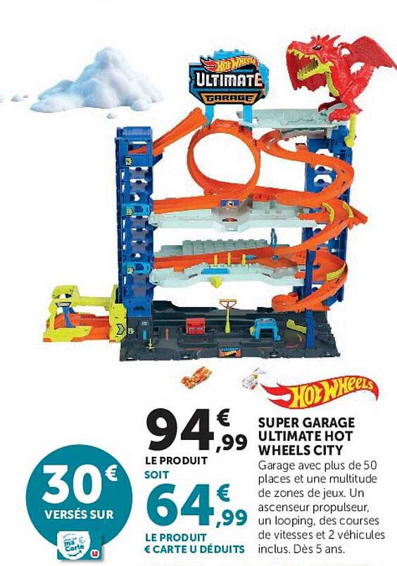 SUPER GARAGE ULTIMATE HOT WHEELS CITY