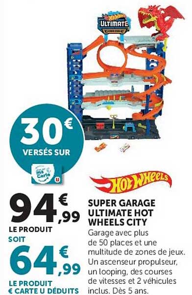 SUPER GARAGE ULTIMATE HOT WHEELS CITY
