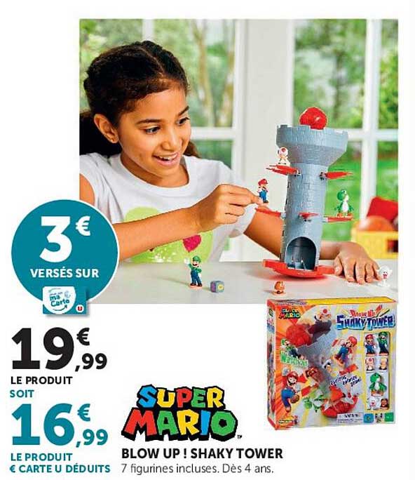 SUPER MARIO BLOW UP ! SHAKY TOWER