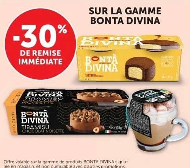 SUR LA GAMME BONTA DIVINA
