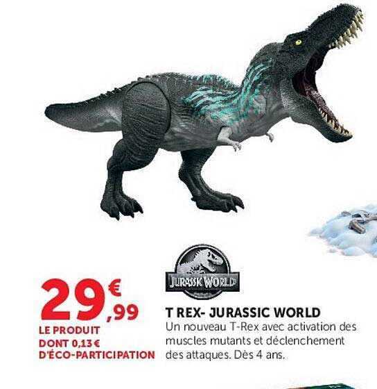 T-REX JURASSIC WORLD