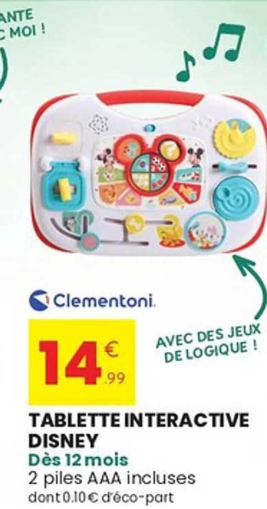TABLETTE INTERACTIVE DISNEY