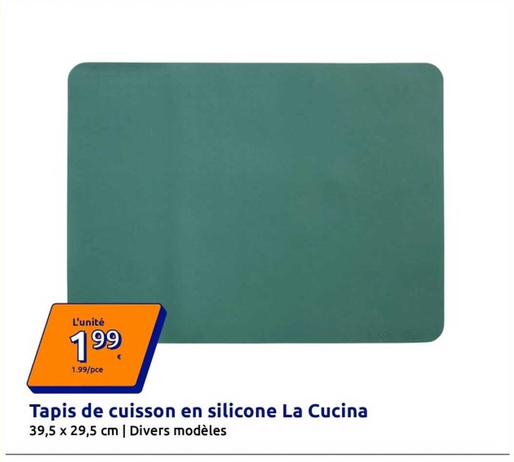 Tapis de cuisson en silicone La Cucina