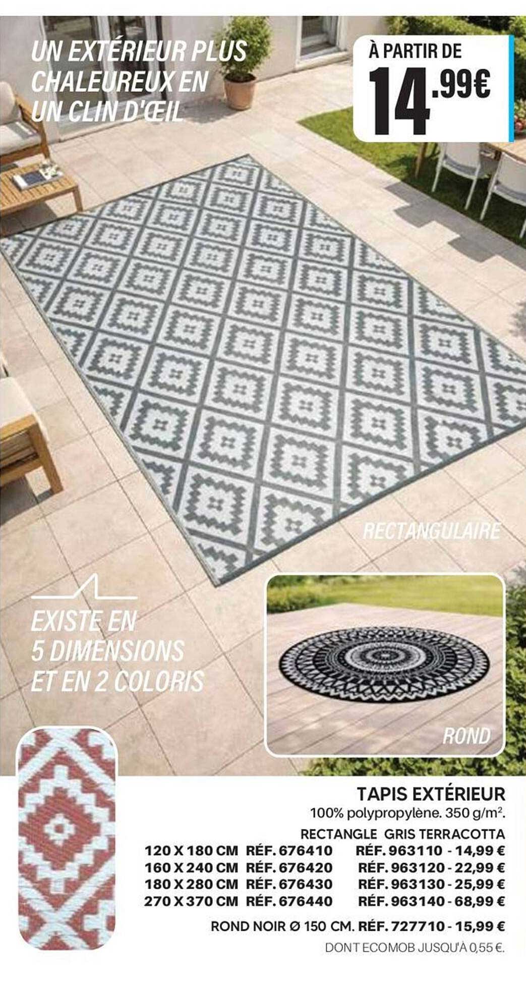 TAPIS EXTÉRIEUR