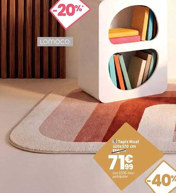 Tapis Must 120x170 cm