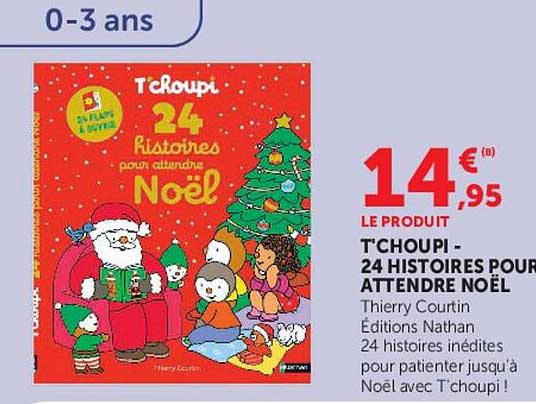 T'CHOUPI - 24 HISTOIRES POUR ATTENDRE NOËL