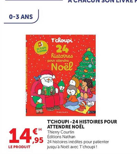 T'CHOUPI - 24 HISTOIRES POUR ATTENDRE NOËL