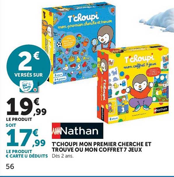 T'CHOUPI MON PREMIER CHERCHE ET TROUVE OU MON COFFRET 7 JEUX