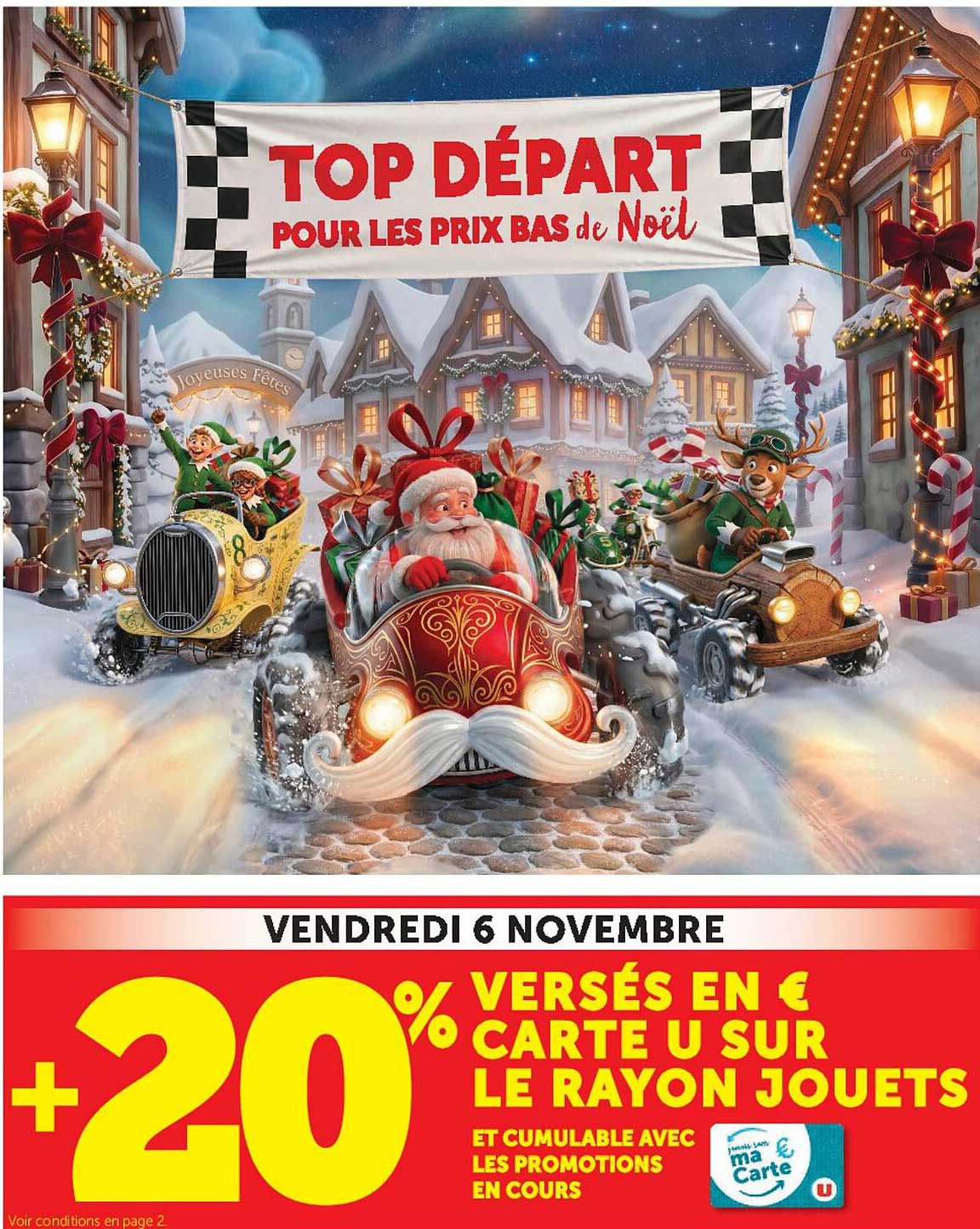 TOP DÉPART POUR LES PRIX BAS de Noël