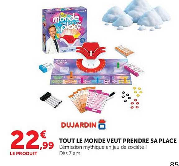 TOUT LE MONDE VEUT PRENDRE SA PLACE