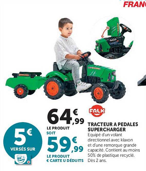 TRACTEUR A PEDALES SUPERCHARGER