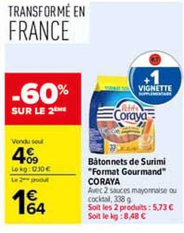 TRANSFORMÉ EN FRANCE