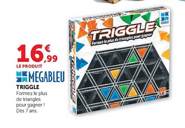 TRIGGLE Formez le plus de triangles pour gagner ! Dès 7 ans.