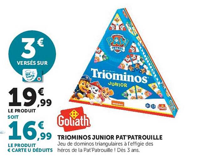 TRIOMINOS JUNIOR PAT'PATROUILLE