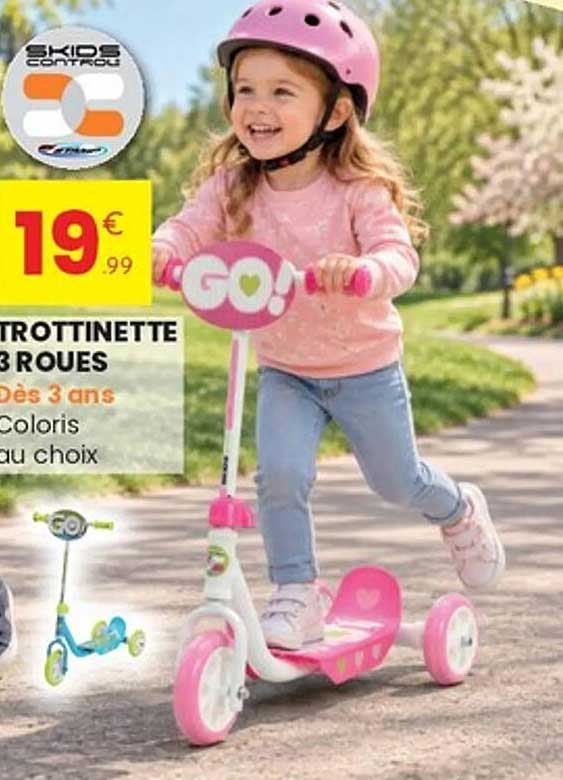 TROTTINETTE 3 ROUES