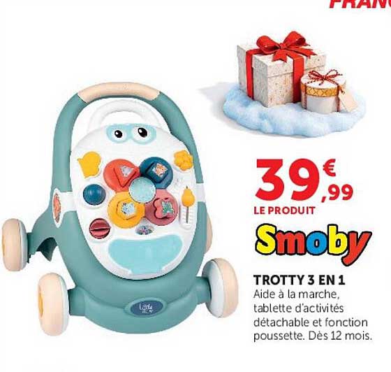 TROTTY 3 EN 1