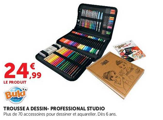 TROUSSE A DESSIN- PROFESSIONAL STUDIO