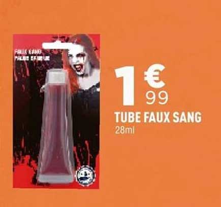 TUBE FAUX SANG 28ml