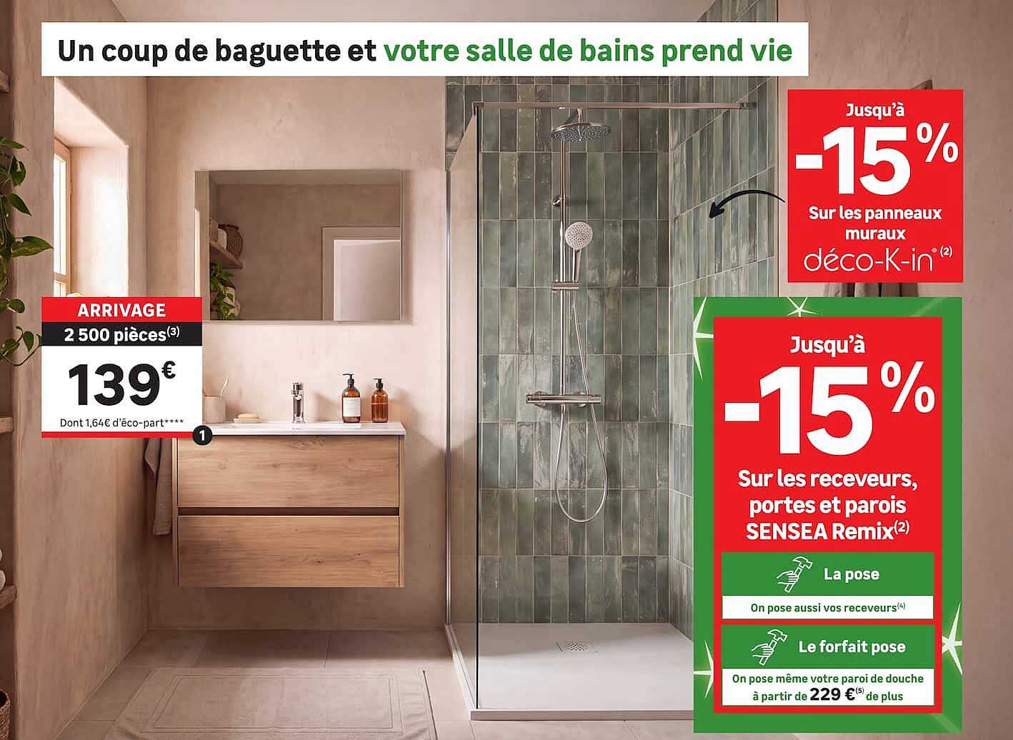 Un coup de baguette et votre salle de bains prend vie