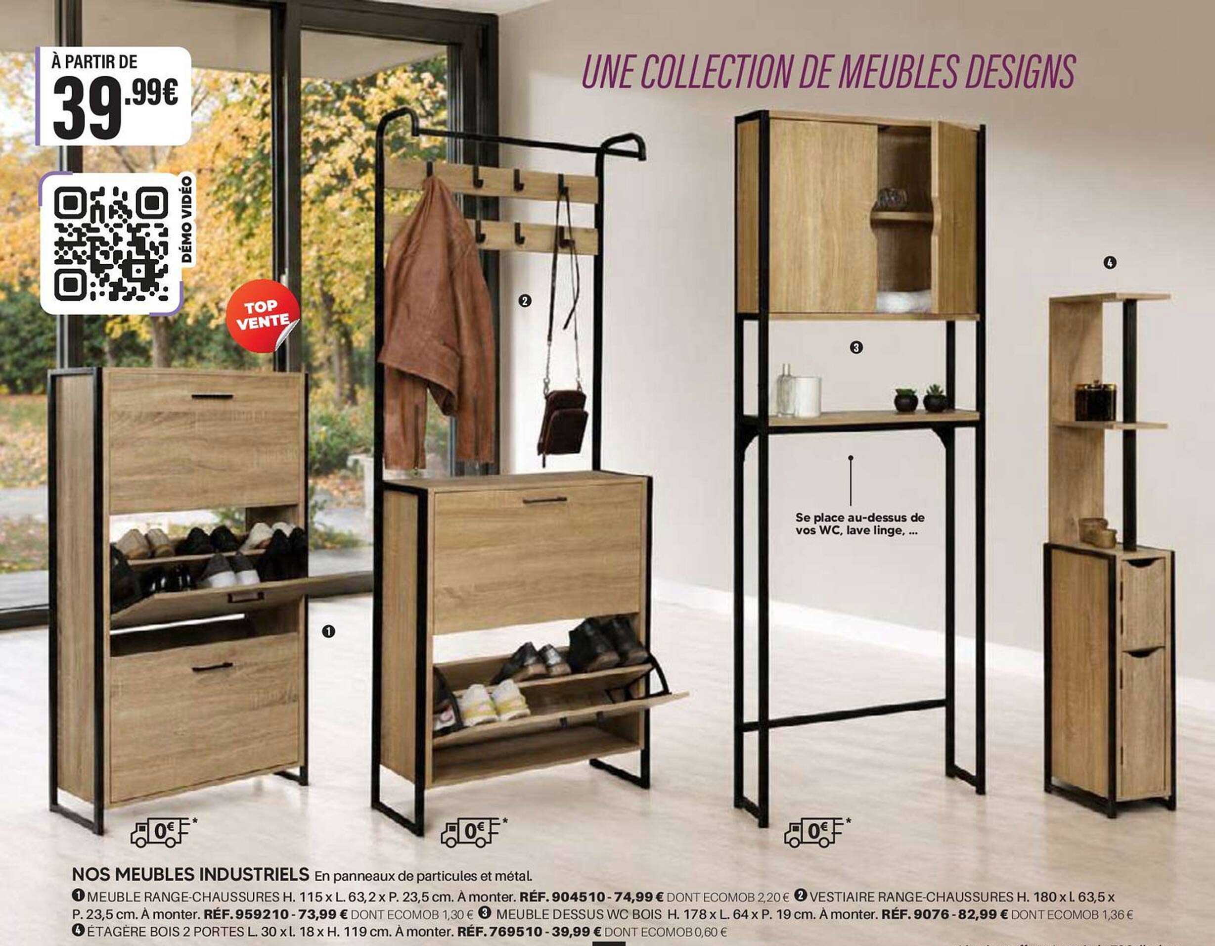 UNE COLLECTION DE MEUBLES DESIGNS