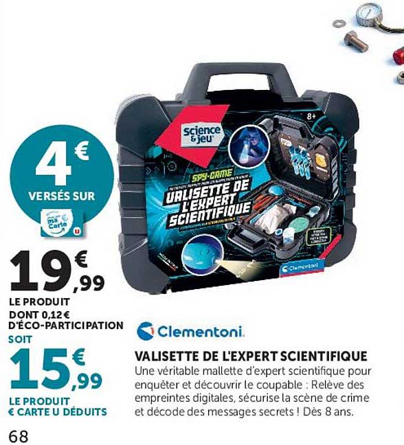 VALISETTE DE L'EXPERT SCIENTIFIQUE