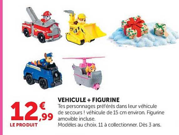 VEHICULE + FIGURINE