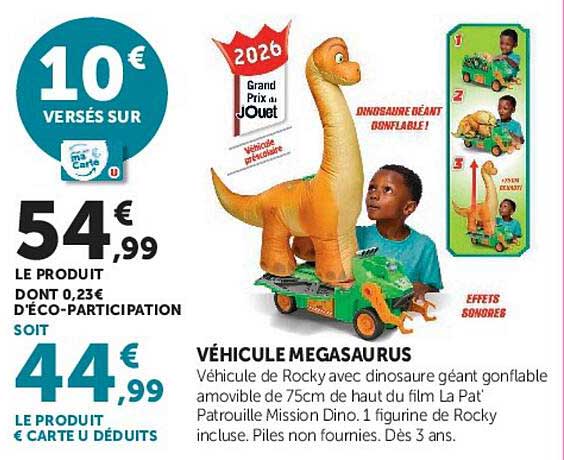 VÉHICULE MEGASAURUS