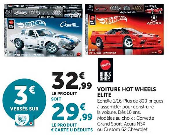 VOITURE HOT WHEELS ELITE