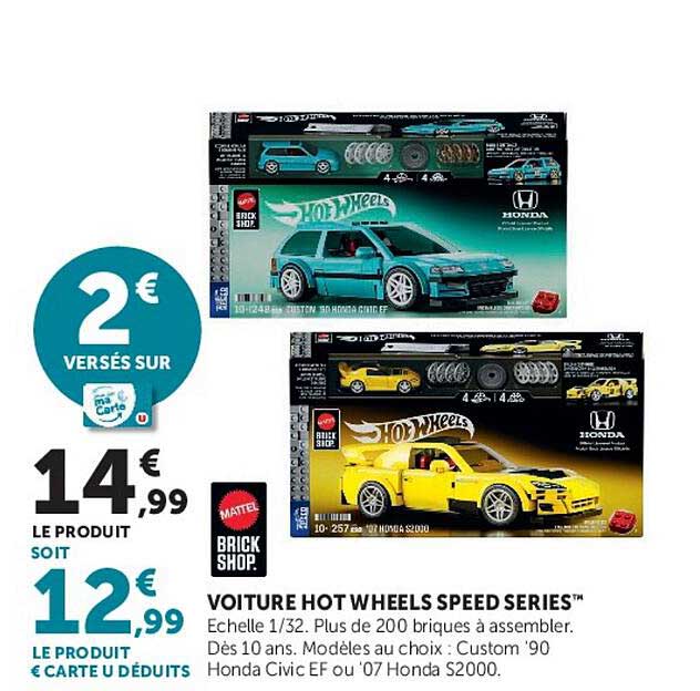 VOITURE HOT WHEELS SPEED SERIES™