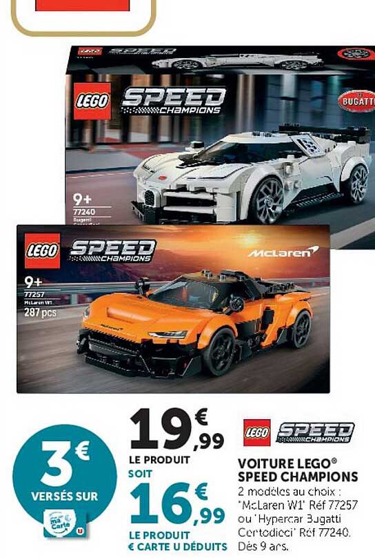 VOITURE LEGO® SPEED CHAMPIONS