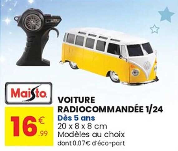 VOITURE RADIOCOMMANDÉE 1/24