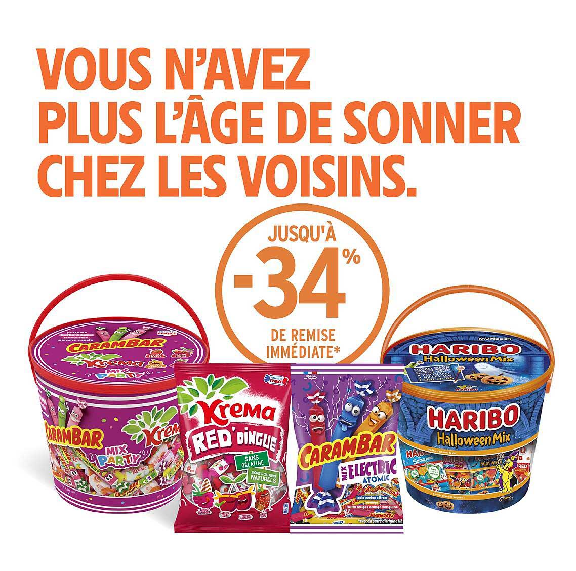VOUS N’AVEZ PLUS L’ÂGE DE SONNER CHEZ LES VOISINS.