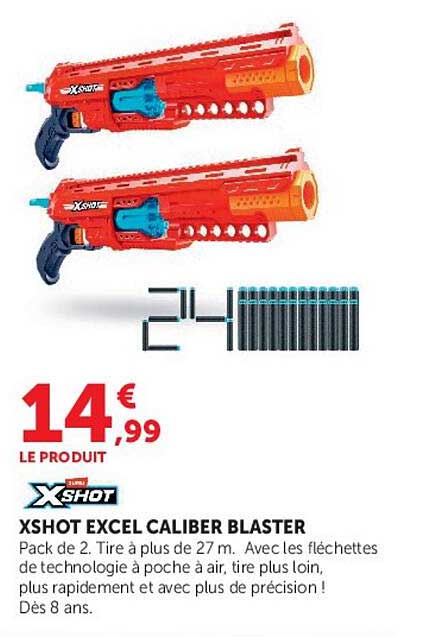 XSHOT EXCEL CALIBER BLASTER