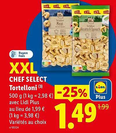 XXL CHEF SELECT Tortelloni