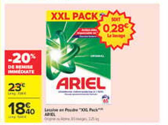 XXL PACK ARIEL