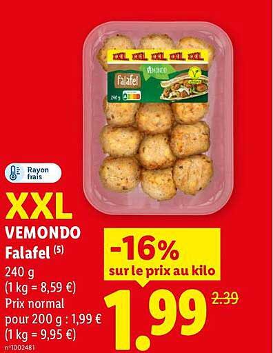 XXL VEMONDO Falafel (5)