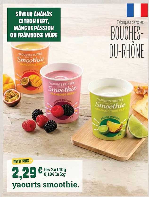 yaourts smoothie.