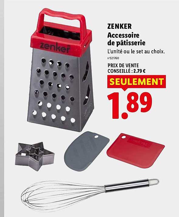 ZENKER Accessoire de pâtisserie