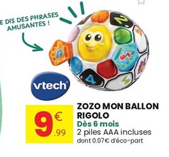 ZOZO MON BALLON RIGOLO