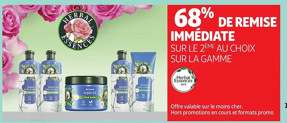 68% DE REMISE IMMEDIATE SUR LE 2ÈME AU CHOIX SUR LA GAMME