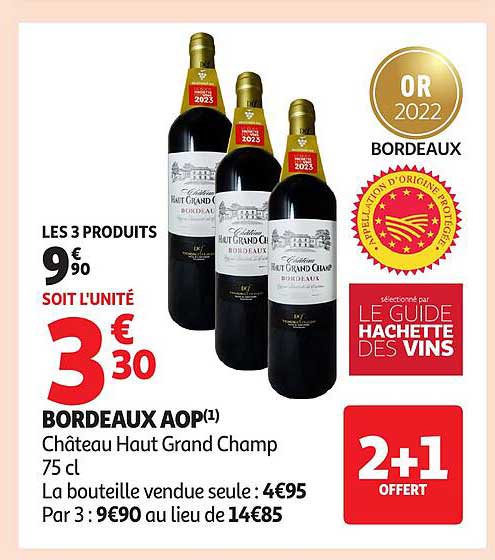 BORDEAUX AOP(1) Château Haut Grand Champ 75 cl
