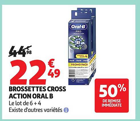 BROSSETTES CROSS ACTION ORAL B