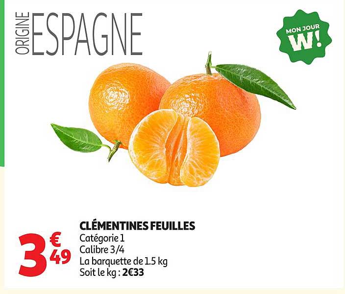 CLÉMENTINES FEUILLES