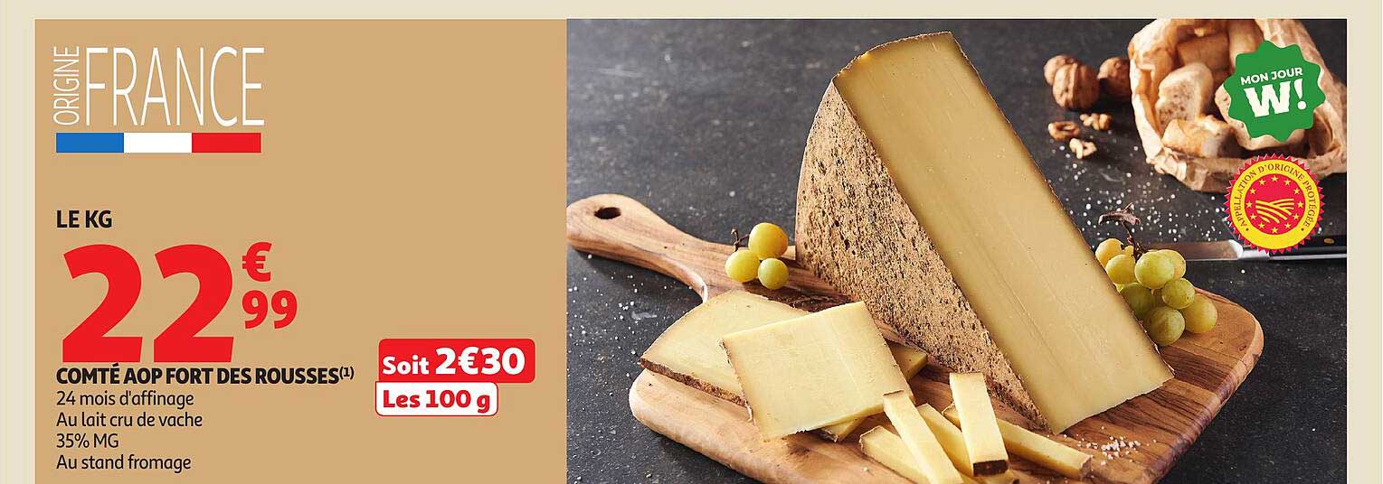 COMTÉ AOP FORT DES ROUSSES