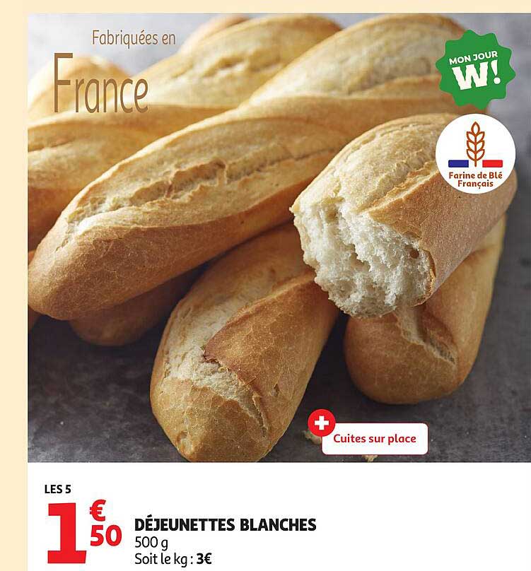 Déjeunettes Blanches