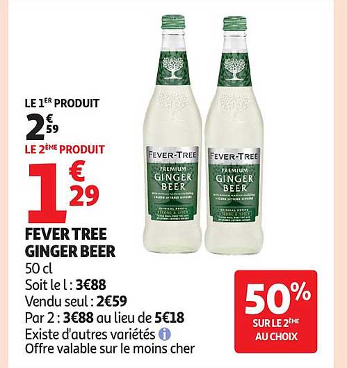 FEVER TREE GINGER BEER