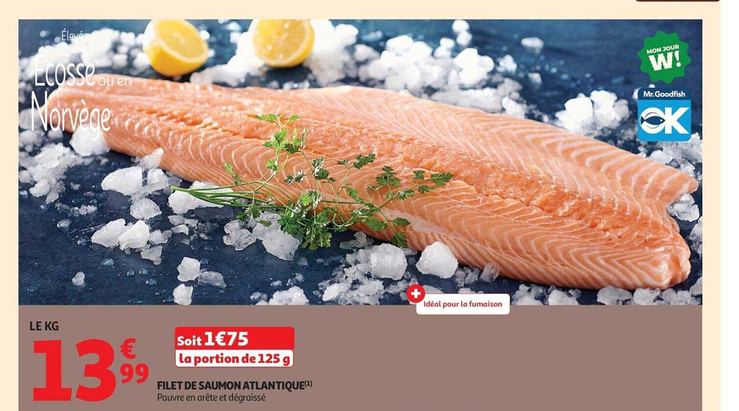 FILET DE SAUMON ATLANTIQUE