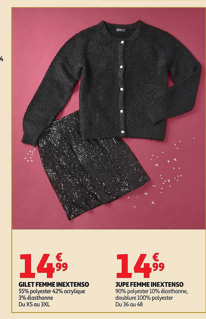 GILET FEMME INEXTENSO